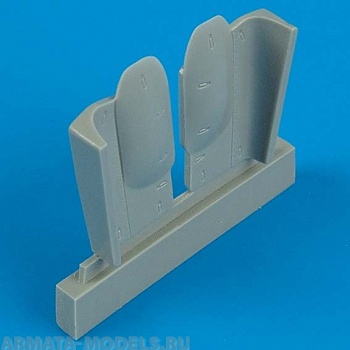 QB48107  Focke Wulf Fw 190A Gun Covers (Closed) for Eduard kit 1/48