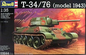 03244 Танк T-34/76