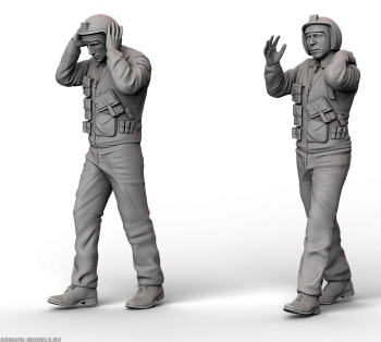 AM4881 Пилоты МИ-24П набор №2