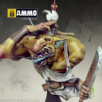 BCBSBU0004 Бюст Ugg the Chicken Quest