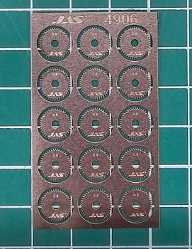 4906J Диск для ревитера  d 8.5 мм, шаг 0,6 мм, 15 шт.