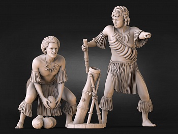 AM72586 Зусулы с кокосометом