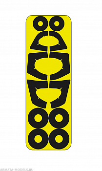 AM72105 Маска окрасочная Як-130 Звезда