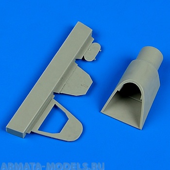 QB48636  Messerschmitt Bf 109G Opened Cockpits Rear Bulkhed Standard 1/48