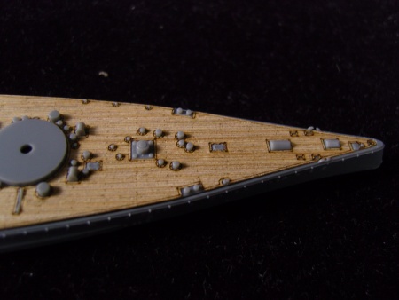 AW20045 Деревянная палуба для IJN Kirishima 1941