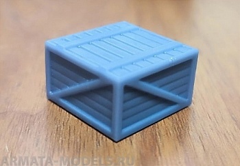 НЕ-48003 Ящик деревянный 3д