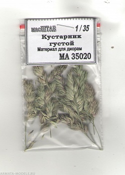 35020 кустарник густой летний