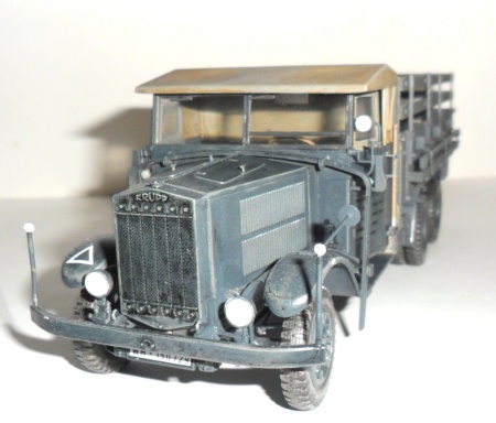 35461 Krupp LH163, немецкий грузовой автомобиль, 2МВ ICM