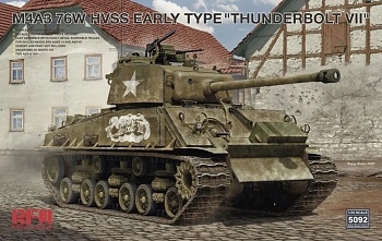 RM-5092 Танк M4A3 76W HVSS EARLY TYPE 'THUNDERBOLT VII'