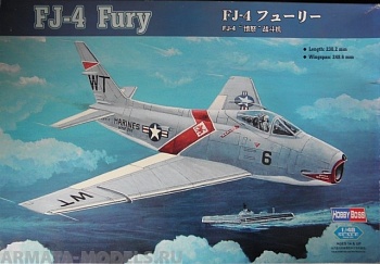 80312 Самолет FJ-4 Fury
