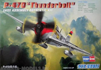 80257 Самолет P-47D Thunderbolt