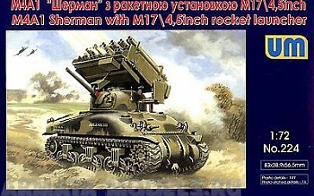 Tank M4A1 w/M17/4,5 inch rocket launcher