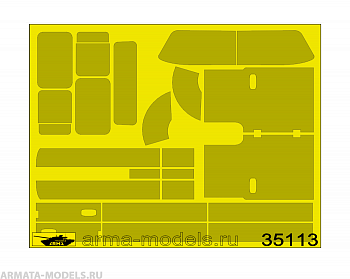 AM35113 Маска окрасочная для АЦ-40 ICM 
