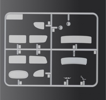35535 Советский персональный автомобиль Packard Twelve (1936г) с фигурами лидеров (4 шт) ICM