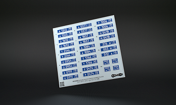 EM35008 Современные автономера МВД России ГОСТ 50577-2018 1:35 (3D декаль)