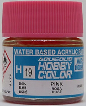 H019 Краска 10мл  PINK