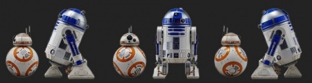 BND-2291101 Star Wars BB-8 & R2-D2 Bandai