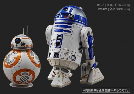 BND-2291101 Star Wars BB-8 & R2-D2 Bandai