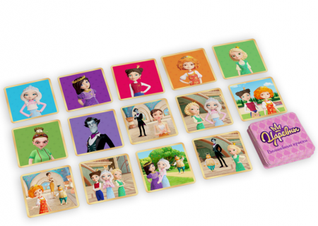 BG11105EUR Игра настольная Царевны. Волшебные краски