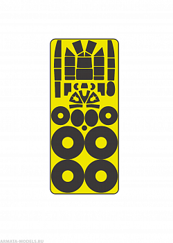 AM48101 Маска окрасочная Пе-2 Звезда