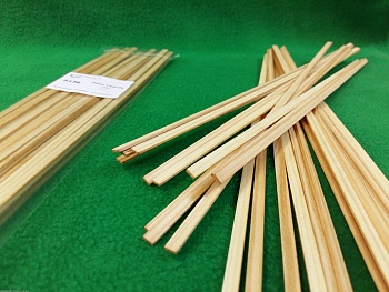 5136 рейки 1,5х5 мм - длина 300 мм - сосна - 30 шт