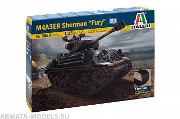6529ИТ Танк M4A3E8 Sherman Fury