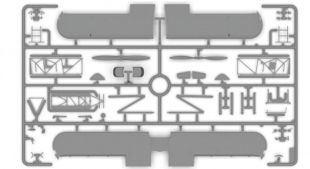 32051 Stearman PT-17 с американскими кадетами ICM