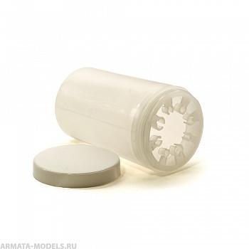 A10603IRP Стакан для мытья кистей, белая крышка