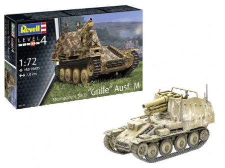 03315RE Немецкая самоходная артиллерийская установка 38(t) Grille Ausf. M Revell