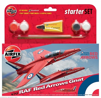 A55105  Самолет  RAF Red Arrows Gnat