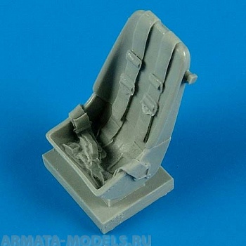 QB32135  Messerschmitt Bf 109F Early Seat with Safety Belts 1/32