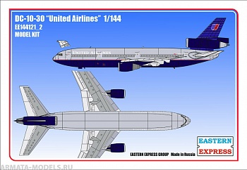 ЕЕ144121_2 Авиалайнер DC-10-30 United