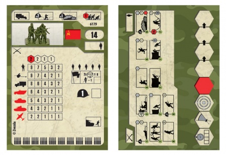 Набор фигурок 6179 Советская кадровая пехота 1941-1942 Звезда