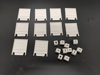 ZBD72012 бетонный забор ( 10 шт )