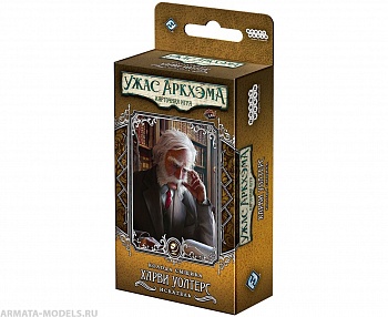 915474HW Ужас Аркхэма Карточная игра: Колода сыщика. Харви Уолтерс