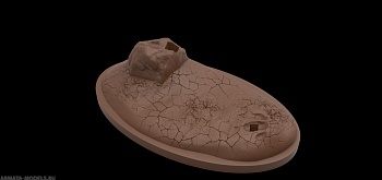 DINO35013-1 Подставка для фигурки Тираннозавр