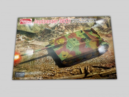 AH35A021 Немецкая легкая САУ  Jagdpanzer 38D Amusing Hobby