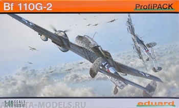 8205 Истребитель Bf-110G-2 плюс набор фототравления плюс цветная инструкция