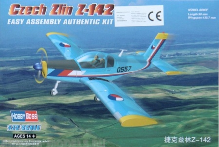 80282 Самолет Czech Zlin Z-142 Hobby Boss