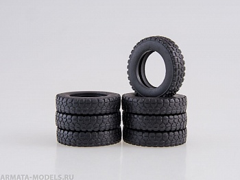 AVD343000807 Покрышки на ГАЗ-53А/3307/ПАЗ-3205 (К-84 8.25R20), (комплект: 7 шт.)