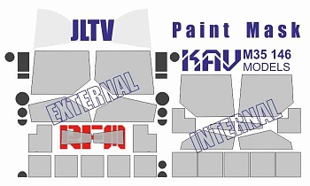 KAV M35 146 Окрасочная маска на JLTV (RFM 5090, 5099)