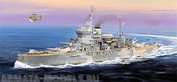 05325 Корабль  линкор HMS Warspite